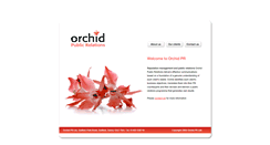 Desktop Screenshot of orchidpr.co.uk